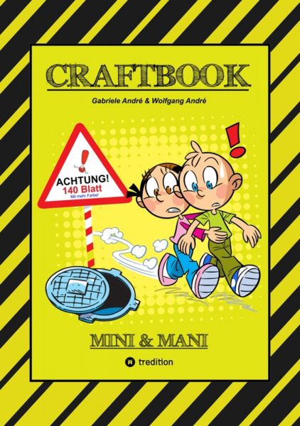 CRAFTBOOK - ABENTEUER - 140 BLATT SPECIAL-EDTITION - MEHR FARBE - THEMENWELTEN - MALMOTIVE - RÄTSEL