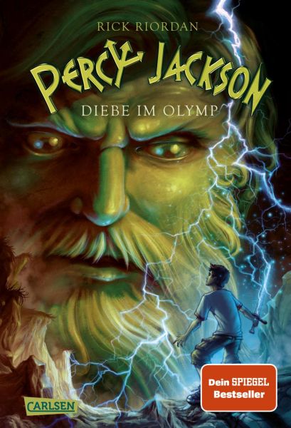 Cover Rick Riordan Pery Jackson Diebe im Olymp