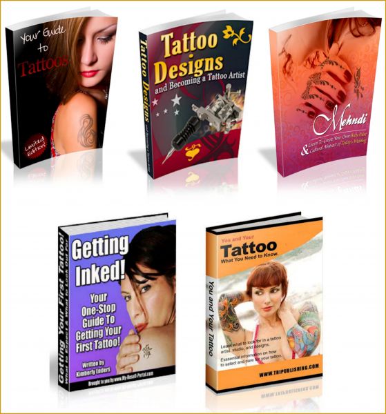 5 Ebooks: Alles Wissenswerte über Tattoos.