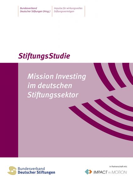 Mission Investing im deutschen Stiftungsektor