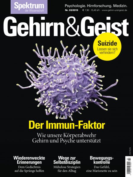 Gehirn&Geist 3/2019 Der Immun-Faktor