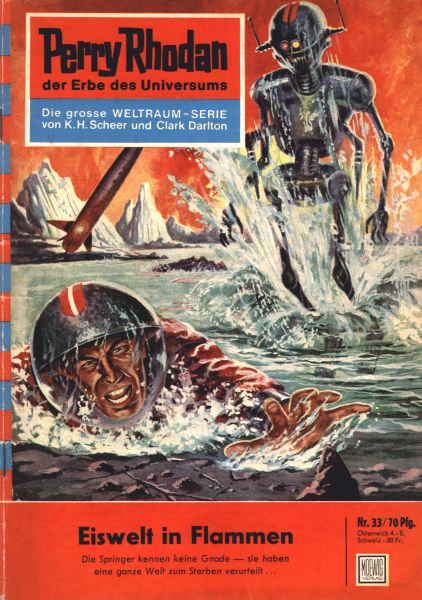 Perry Rhodan 33: Eiswelt in Flammen