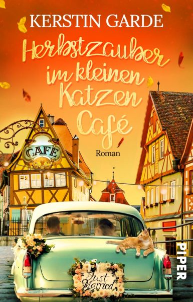 Cover Kerstin Garde: Herbstzauber im kleinen Katzen-Café