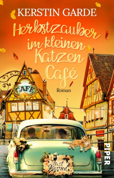 Cover Kerstin Garde: Herbstzauber im kleinen Katzen-Café