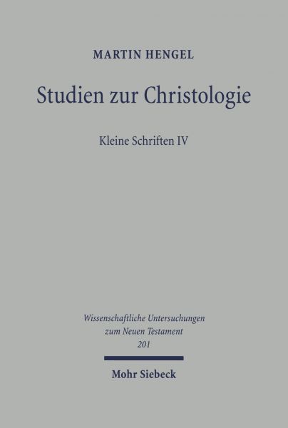 Studien zur Christologie