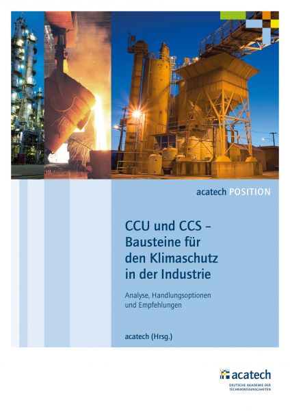CCU und CCS – Bausteine für den Klimaschutz in der Industrie
