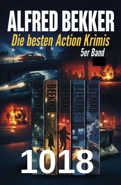Die besten Action Krimis 5er Band 1018