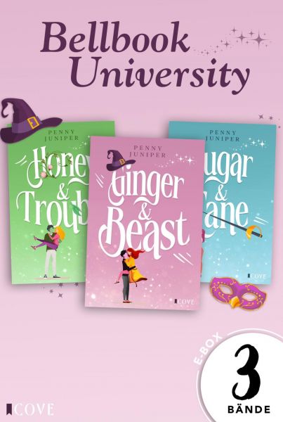 Die spicy Rom-Com-Romantasy-Trilogie in einem Bundle! (Bellbook University)