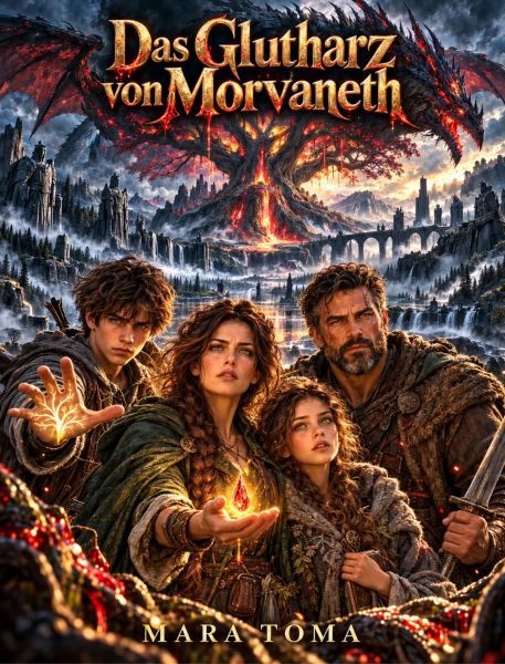 Das Glutharz von Morvaneth:Eine Familie, ein verderbter Drache und der letzte Baum, der jeden Fluch