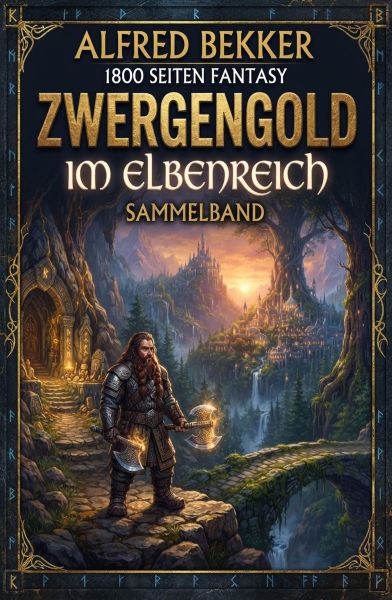 1800 Seiten Fantasy: Zwergengold im Elbenreich: Sammelband