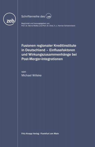 Fusionen regionaler Kreditinstitute in Deutschland