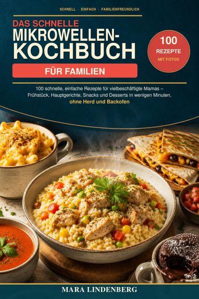 Das schnelle Mikrowellen-Kochbuch für Familien