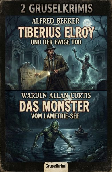 2 Gruselkrimis: Tiberius Elroy und der ewige Tod / Das Monster vom Lametrie-See