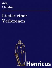 Lieder einer Verlorenen