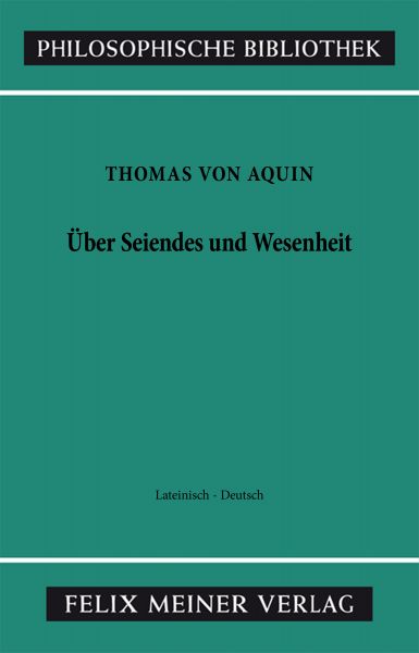 Über Seiendes und Wesenheit