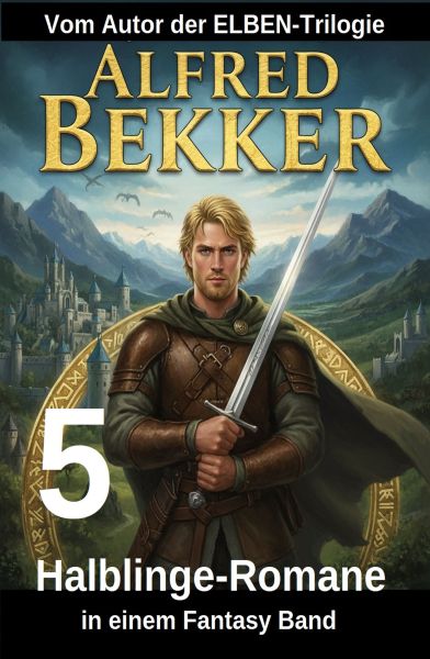 5 Halblinge-Romane in einem Fantasy Band