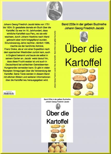 Über die Kartoffel – Band 233e in der gelben Buchreihe – bei Jürgen Ruszkowski
