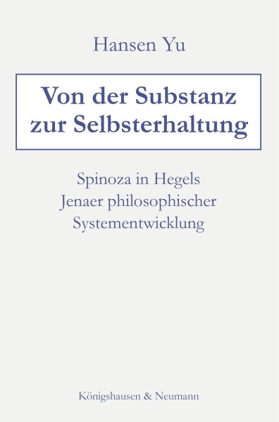Von der Substanz zur Selbsterhaltung