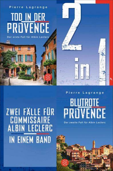 Tod in der Provence / Blutrote Provence – Zwei Fälle für Commissaire Albin Leclerc in einem Band