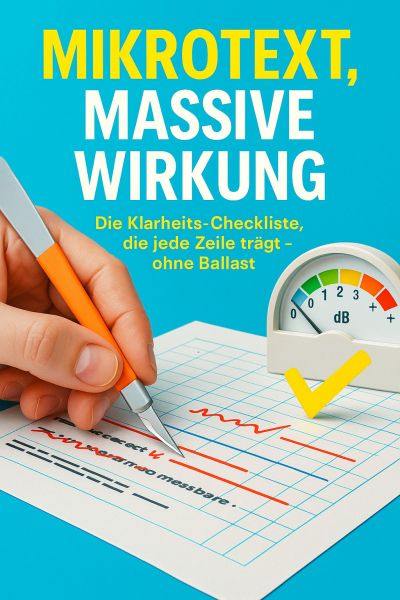 Mikrotext, massive Wirkung