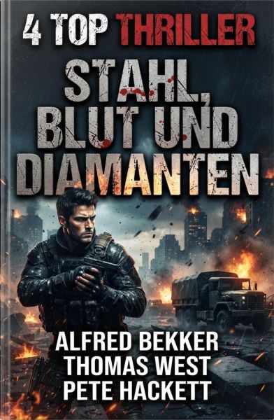 4 Top Thriller: Stahl, Blut und Diamanten
