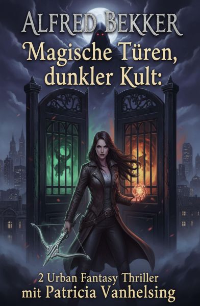 Magische Türen, dunkler Kult: 2 Urban Fantasy Thriller mit Patricia Vanhelsing
