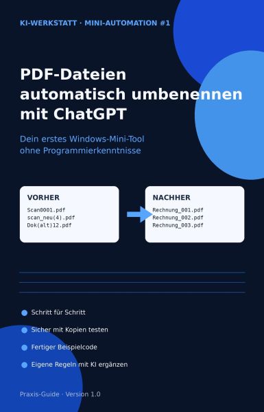 PDF-Dateien automatisch umbenennen mit ChatGPT