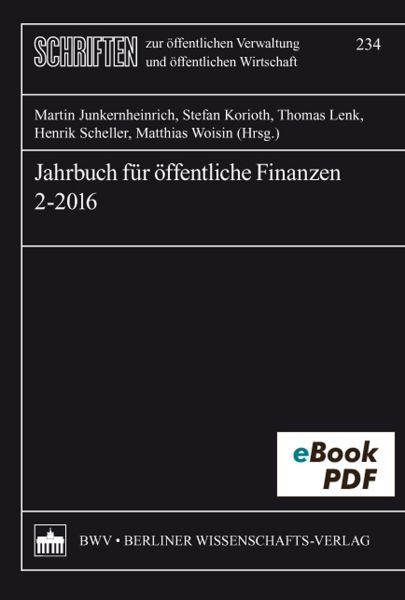 Jahrbuch für öffentliche Finanzen 2-2016