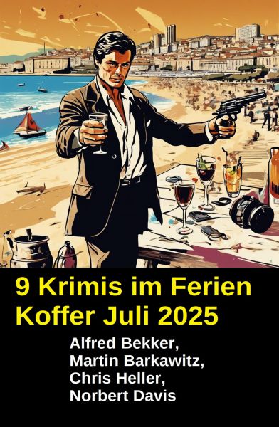 9 Krimis im Ferien Koffer Juli 2025