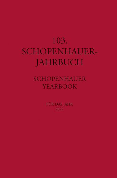 103. Schopenhauer Jahrbuch