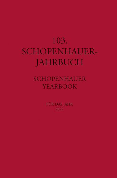 103. Schopenhauer Jahrbuch