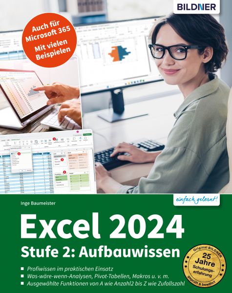 Excel 2024 - Stufe 2: Aufbauwissen