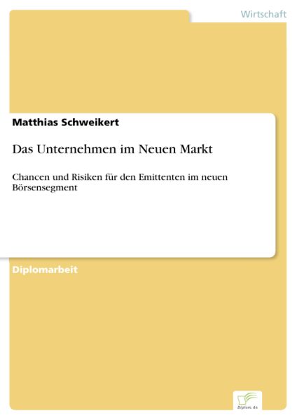 Das Unternehmen im Neuen Markt