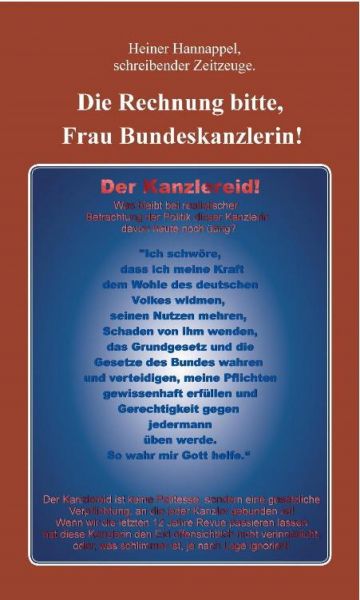 Die Rechnung bitte, Frau Bundeskanzlerin!
