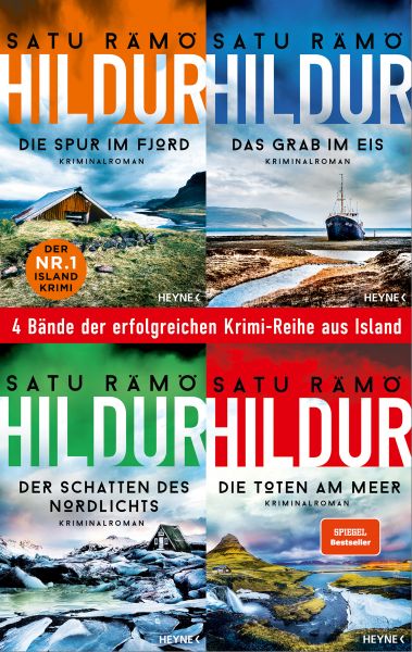 Die Hildur-Reihe Band 1-4: Die Spur im Fjord / Das Grab im Eis / Der Schatten des Nordlichts / Die T