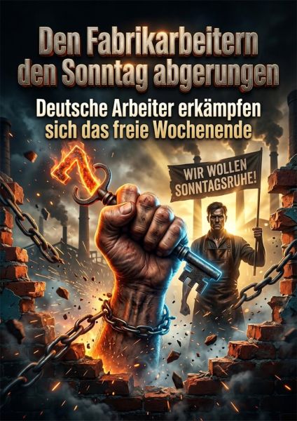 Den Fabrikarbeitern den Sonntag abgerungen