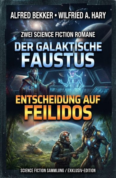 Zwei Science Fiction Romane: Der galaktische Faustus / Entscheidung auf Felidos