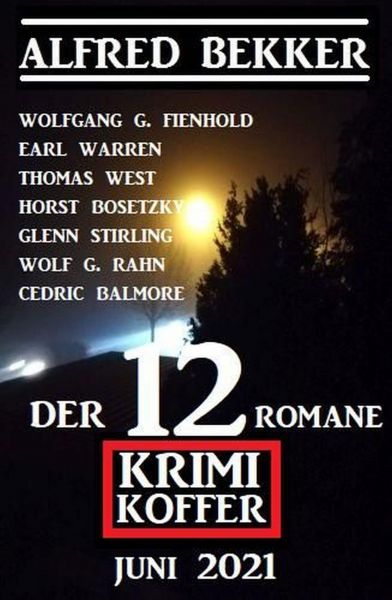 Der 12 Romane Krimi Koffer Juni 2021
