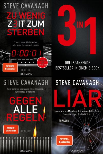 Die Eddie-Flynn-Reihe Band 1-3: Zu wenig Zeit zum Sterben / Gegen alle Regeln / Liar (3in1 Bundle)
