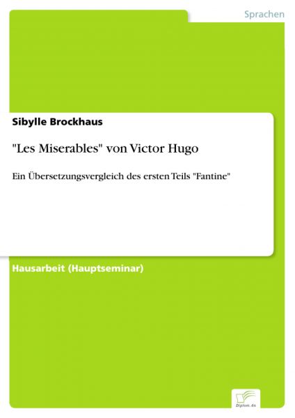 "Les Miserables" von Victor Hugo