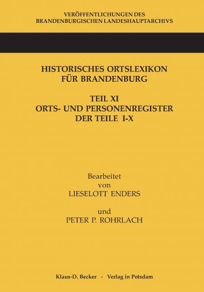 Historisches Ortslexikon für Brandenburg