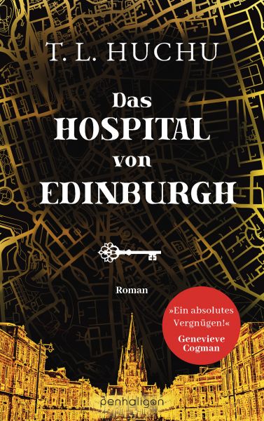 Cover T. L. Huchu: Das Hospital von Edinburgh