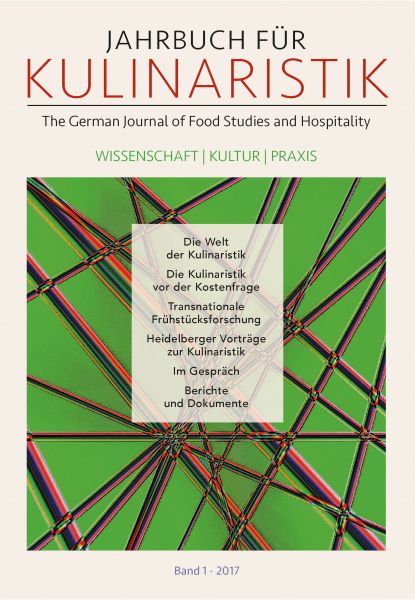 Jahrbuch für Kulinaristik, Bd 1, 2017