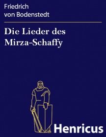 Die Lieder des Mirza-Schaffy