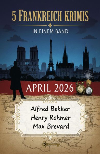 5 Frankreich Krimis in einem Band April 2026