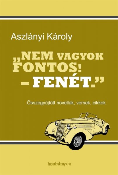 Nem vagyok fontos! – fenét.