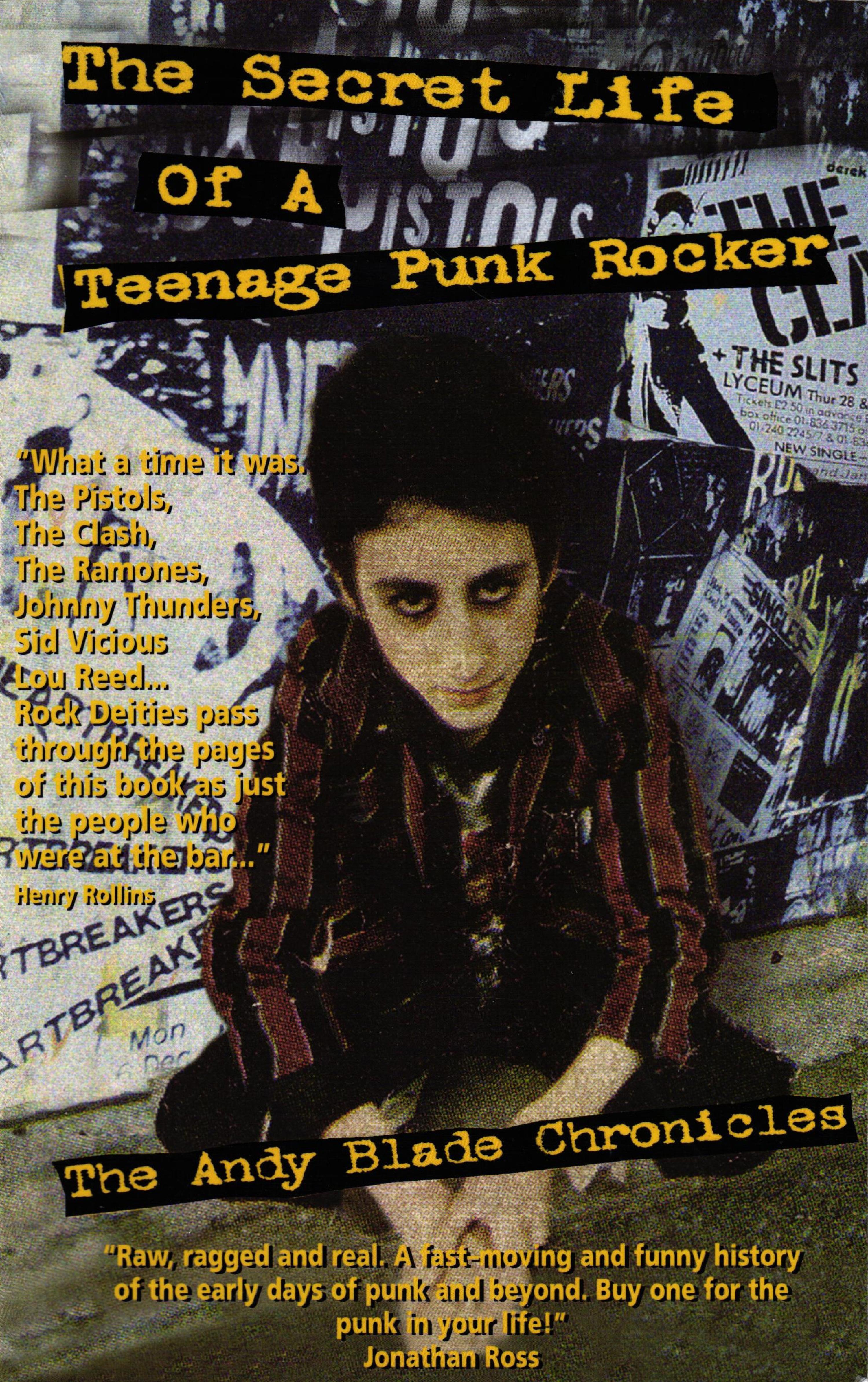 The Secret Life Of A Teenage Punk Rocker (Andy Blade Cherry Red Books)