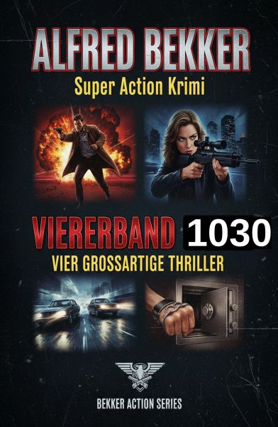 Super Action Krimi Viererband 1030 - Vier großartige Thriller