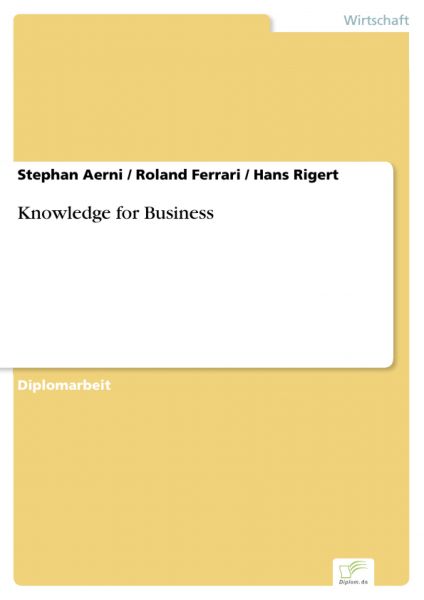 Knowledge for Business