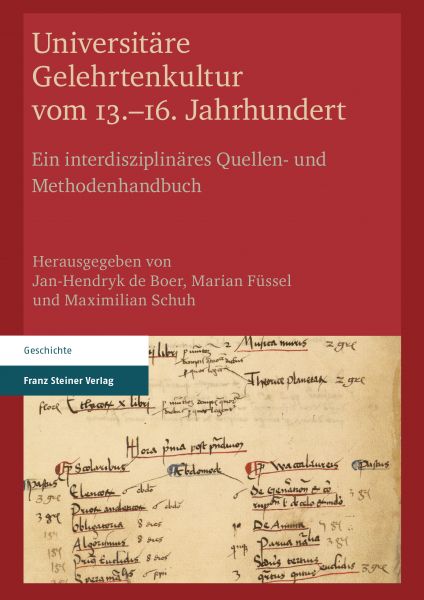 Universitäre Gelehrtenkultur vom 13.–16. Jahrhundert